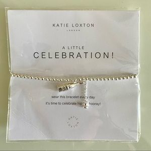Katie Loxton champagne bottle charm bracelet